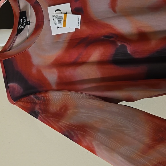 Nina Parker x Macy's Long Sleeve Dress - Size 3X - Picture 3 of 8